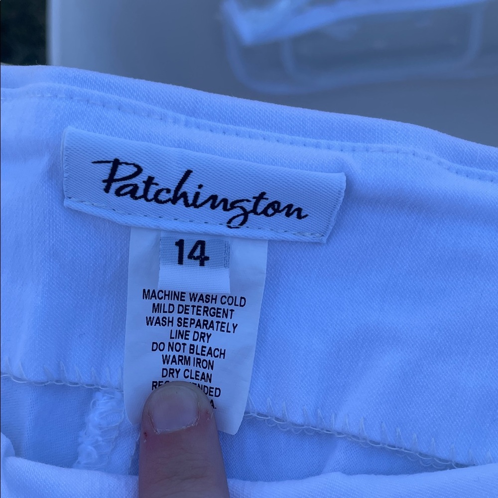 Patchington Classic White Pants - image 2
